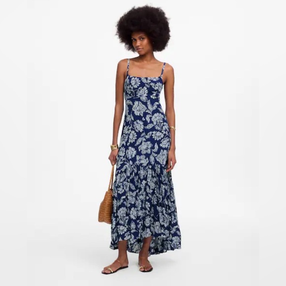 Madewell Floral print Maxi dress - Picture 6 of 8
